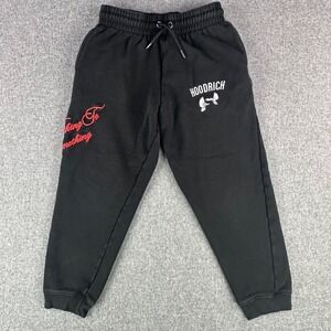 Hoodrich Joggers Kids L 12-13Y From Nothing To Something Black Embroidered
